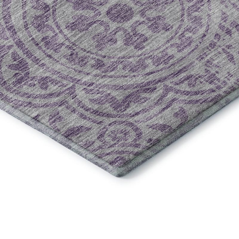 Premium Washable Super Soft Vanishing Medallion Mayfield Rug