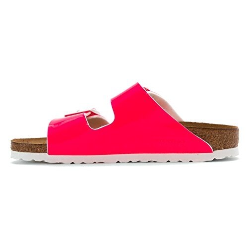 neon pink birkenstocks