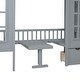 preview thumbnail 16 of 17, Artsy Twin over Twin Bunk Bed Turn into Upper Bed and Down Desk, Gray