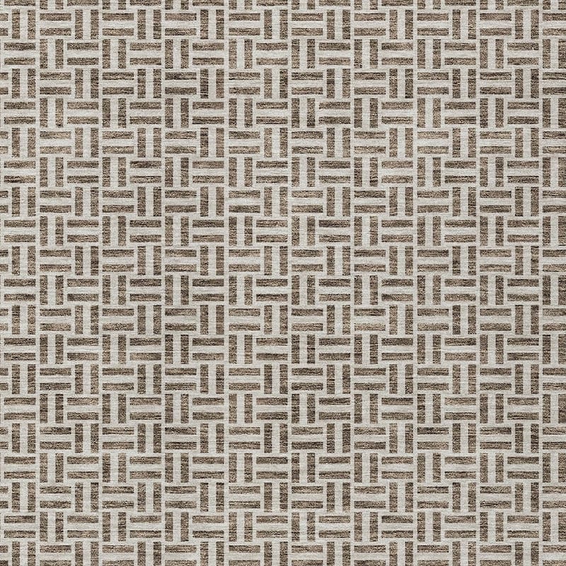 HomeRoots Geometric Transitional Rectangle Outdoor Rug