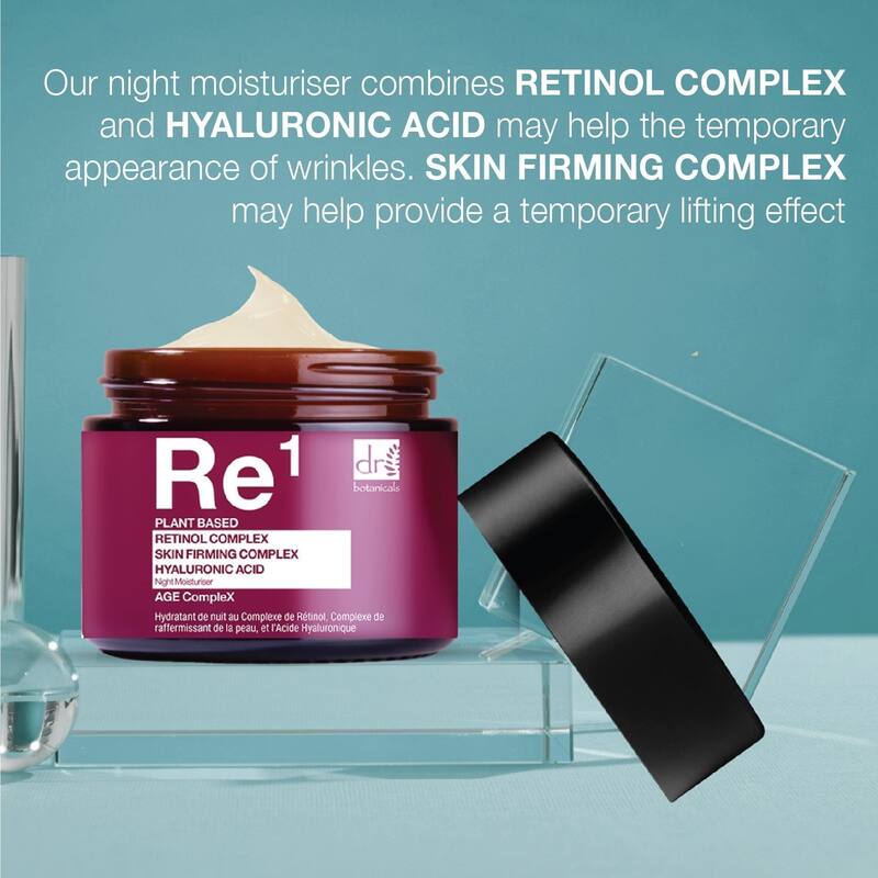 Retinol Complex 1%, Skin Firming Complex 1% & Hyaluronic Acid 1% Night Moisturizer 60ml