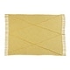 preview thumbnail 16 of 43, Ox Bay Handmade Tufted Diamonds Natural Cotton Throw Blanket