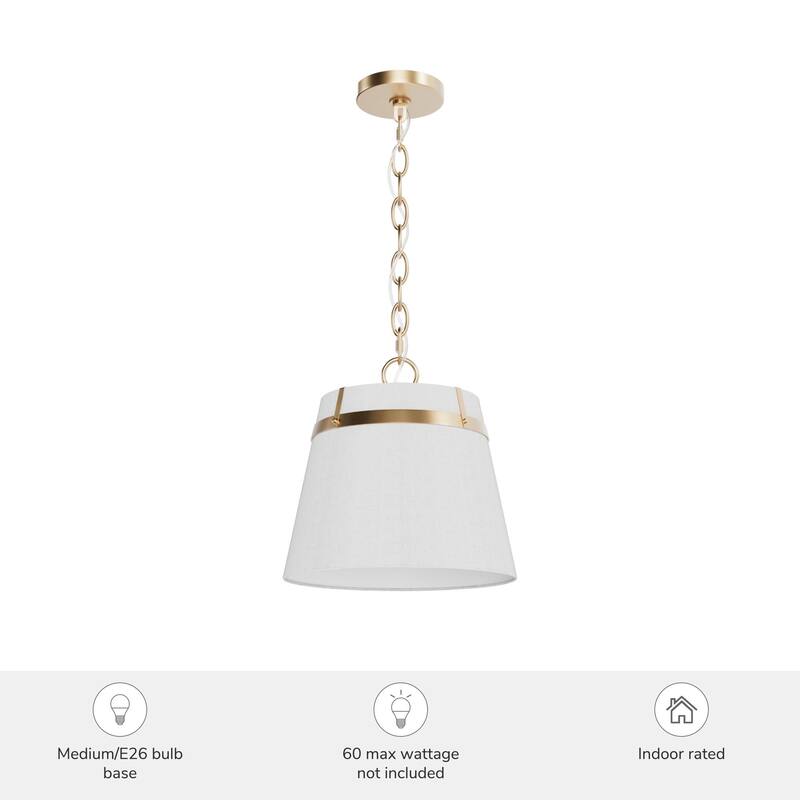 Hunter Ada Lee Alturas Gold 1 Light Pendant
