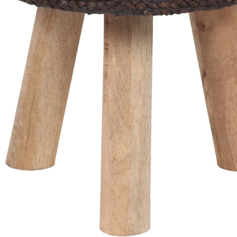 HERAT ORIENTAL Handmade Kilim Upholstered Round Stool