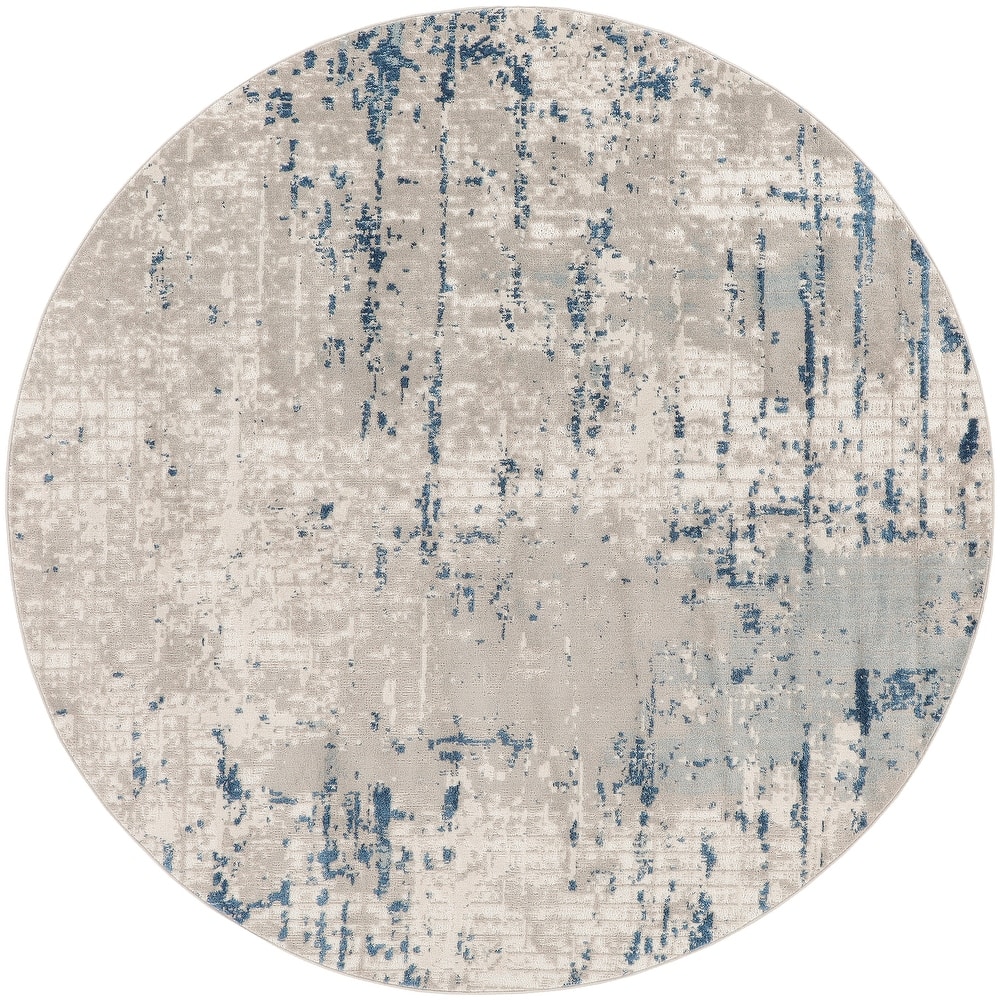 Nourison Concerto Modern Abstract Distressed Area Rug