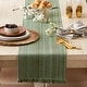 preview thumbnail 53 of 73, DII Variegated Taupe Fringe Table Runner 13x72