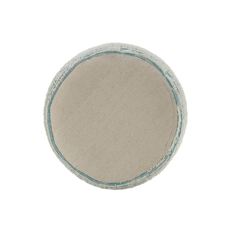 Sevita Tropical Textured and Distressed Pouf