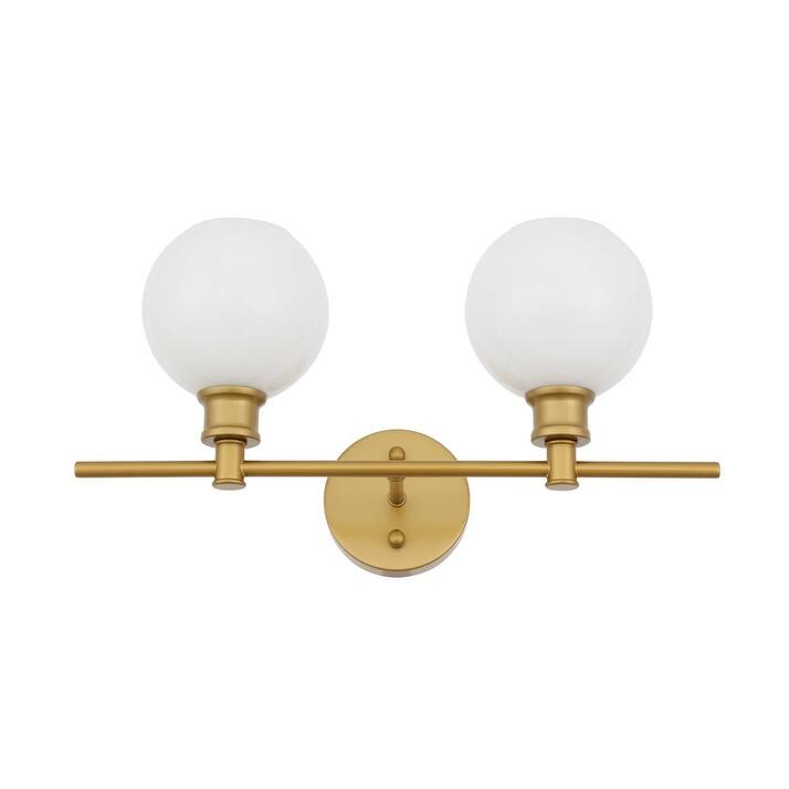 Collins 2-light Wall Sconce - 19.1/9.8