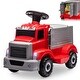 preview thumbnail 1 of 40, 6V Kids Electric Car with Under Seat Storage Red