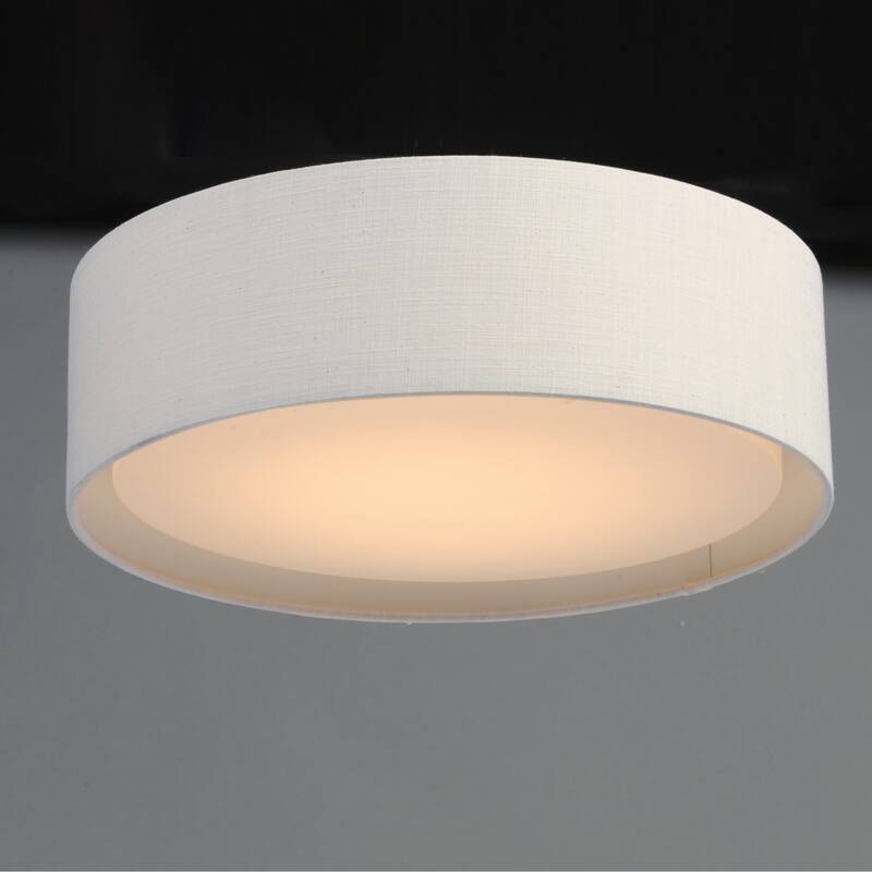 Maxim Prime 20" LED Flush Mount Drum Ceiling Fixture