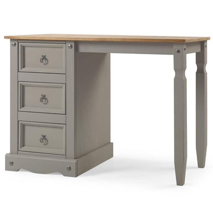 Wood Dressing Table Vanity Makeup Corona Collection | Furniture Dash