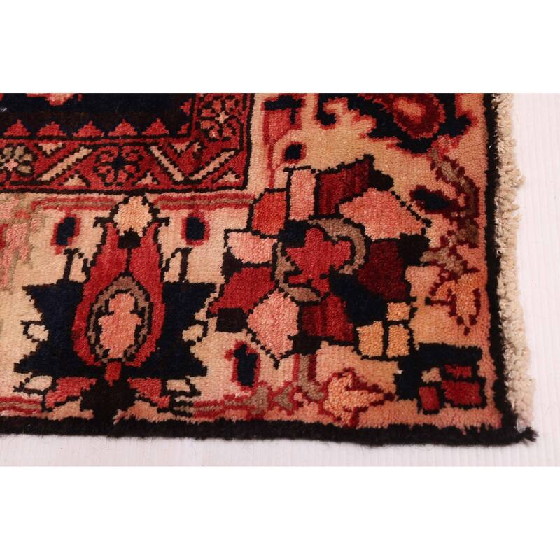 ECARPETGALLERY Hand-knotted Kayseri Vintage Dark Red Wool Rug - 7'2 x 10'4