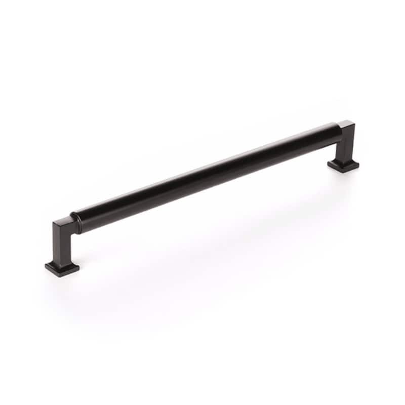 Schaub and Company 480 Haniburton 10" Center to Center Modern - Matte Black