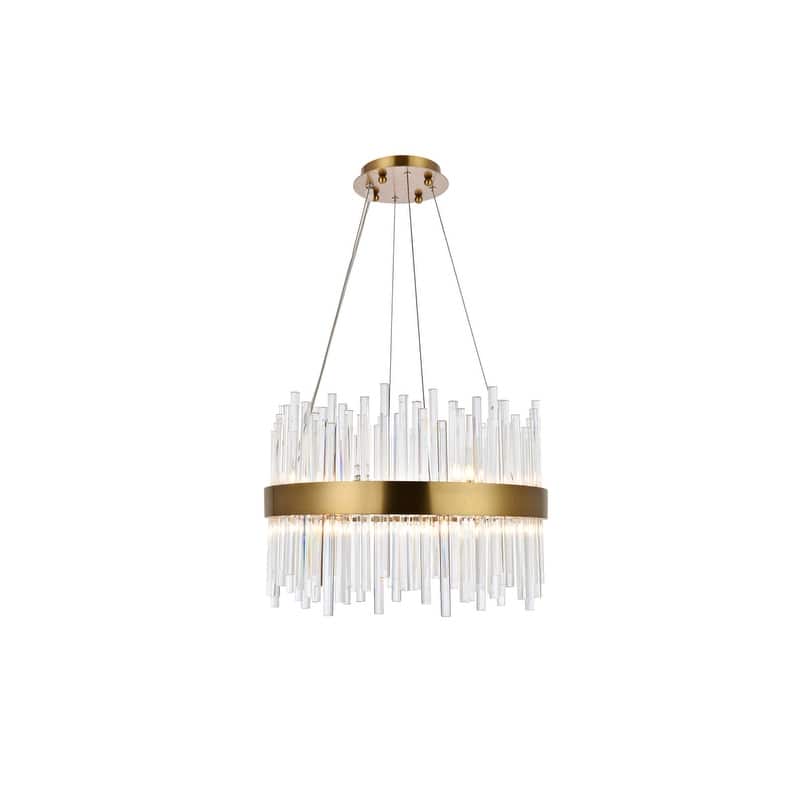 Gold Chandelier Clear Crystal