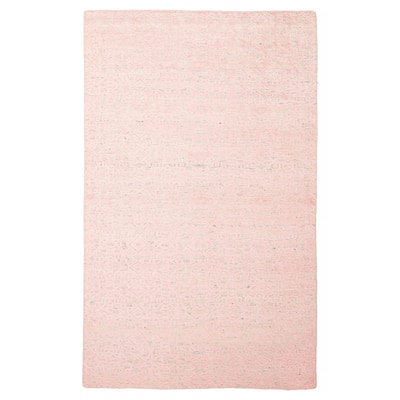ECARPETGALLERY Hand-knotted Tangier Pink Silk, Wool Rug - 4'11 x 8'1