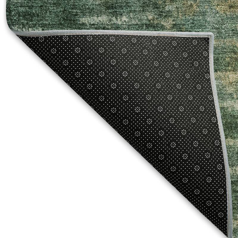 Machine Washable Indoor/ Outdoor Contemporary Ombre Chantille Rug