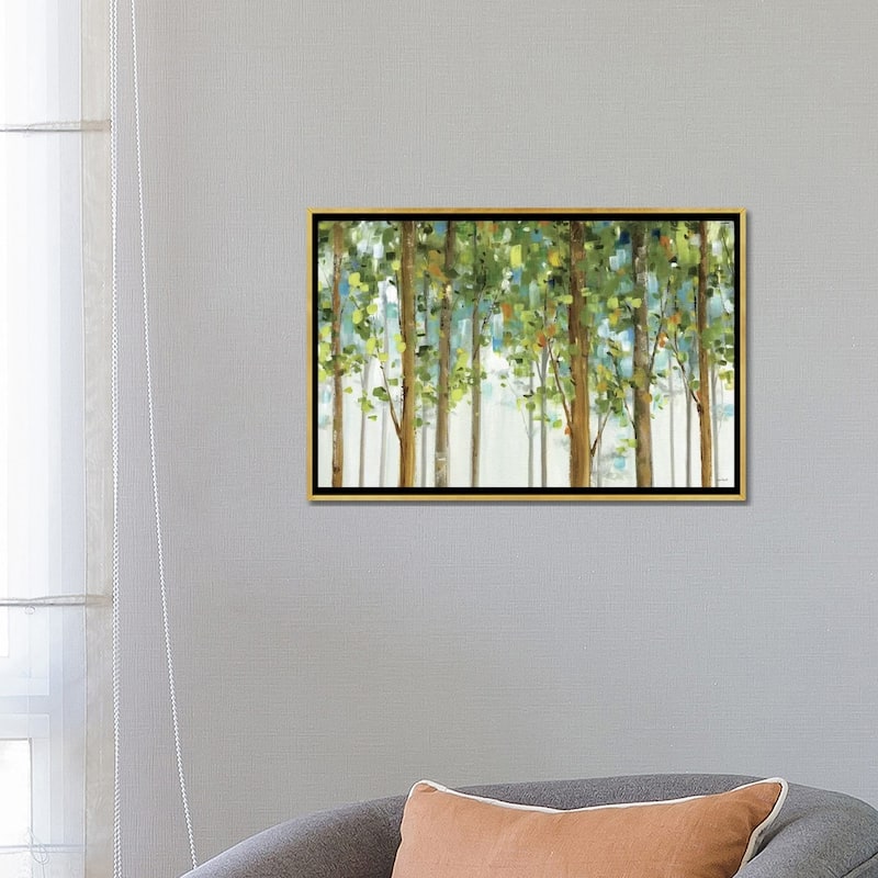 iCanvas "Forest Study I Crop" by Lisa Audit Framed Canvas Print