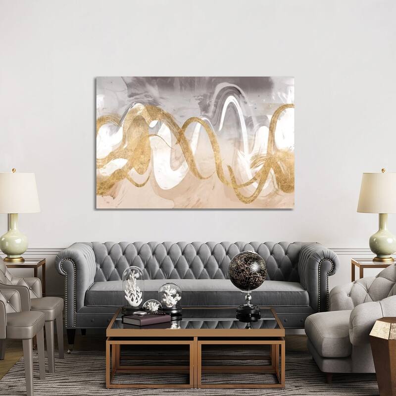 iCanvas "Infinite Swirl II" by Jennifer Goldberger Canvas Print