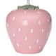 preview thumbnail 2 of 3, Bedtime Originals Flower Power Hand-Painted Custom Strawberry Lamp with Shade
