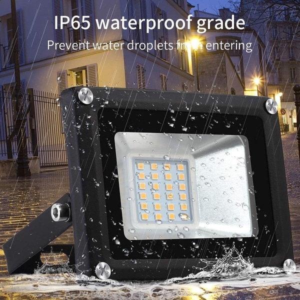 20W Led Flood Light 2000LM 3000K Super Bright Outdoor Spotlight Waterproof IP65 Security Lights No Plug Warm White Medium Bed Bath Beyond 32461230