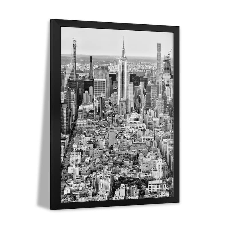 The Empire State Building Premium Framed Poster by Philippe Hugonnard