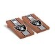 preview thumbnail 1 of 3, Las Vegas Raiders NFL Football Rosewood Cornhole Board Set 2