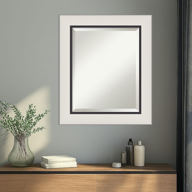 Ellie Beveled Framed Wall Mirror