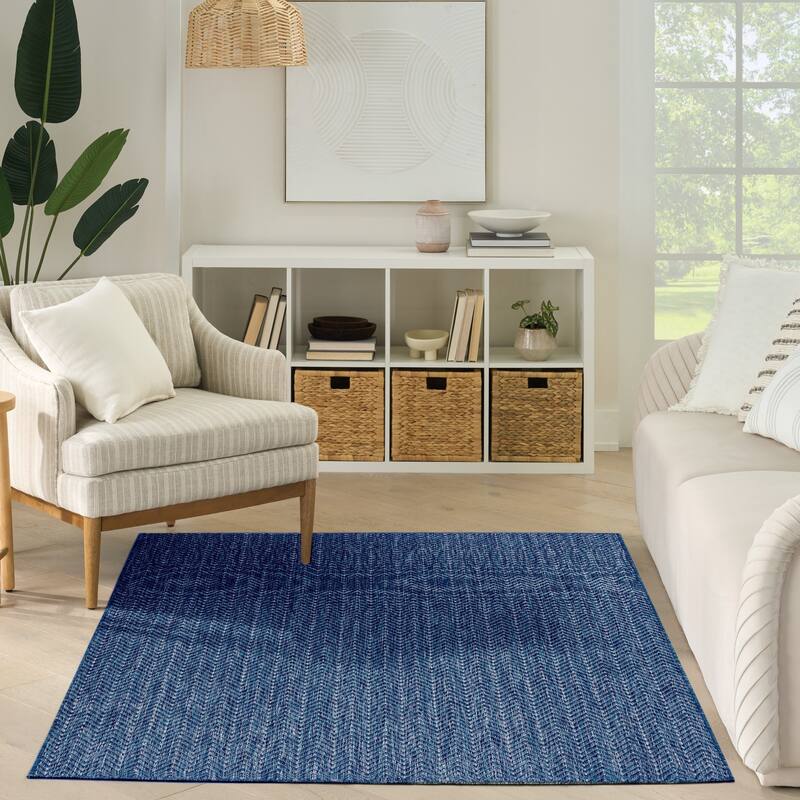 Nourison Horizon Indoor/Outdoor Chevron Area Rug