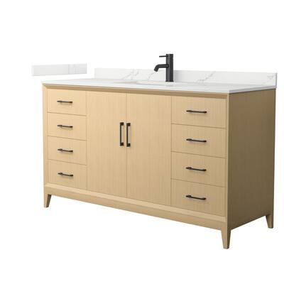 Wyndham Collection WCH7575-60S-QTZ-UNSMXX Janna 60" Free Standing