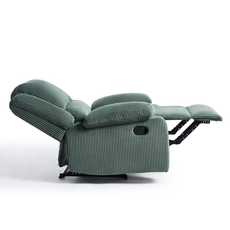 Corduroy Adjustable Recliner Chair Sofa for Living Room