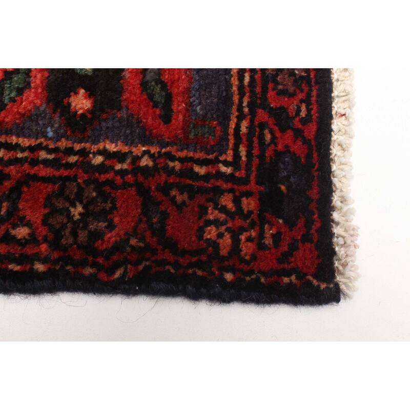 ECARPETGALLERY Hand-knotted Andelz Red Wool Rug - 3'11 x 6'10