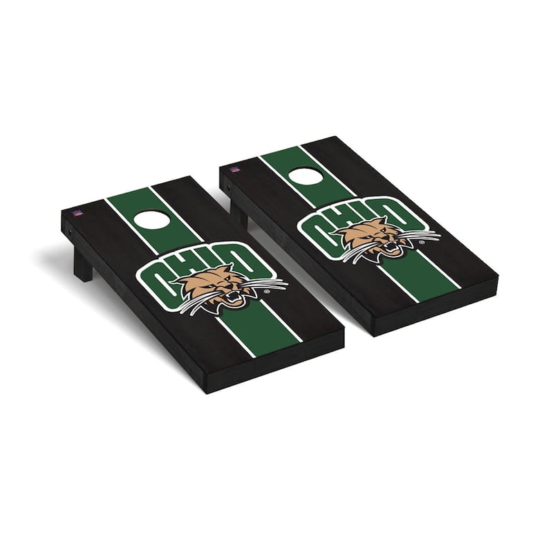 Ohio Bobcats 2x4 Pro Cornhole Boards - V9 - Include Team Logo Bags