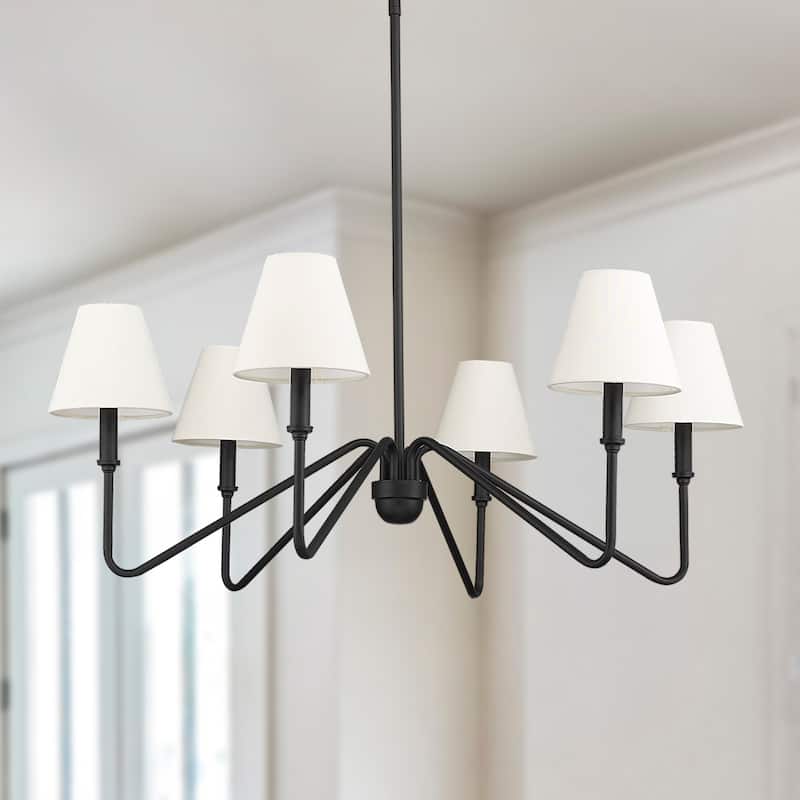 Kennedy 29.75" Wide 6-Light Chandelier