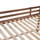preview thumbnail 12 of 12, Full Size Loft Bed Wooden Kids Bed with Slide,Stair,Ladder,Guardrail,Pine Wood Frame and Chalkboard