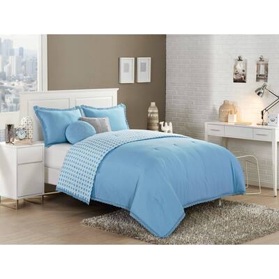 Crochet Edge Comforter Set