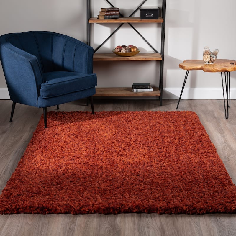 Addison Alpha Lavish Variegated Shag Area Rug