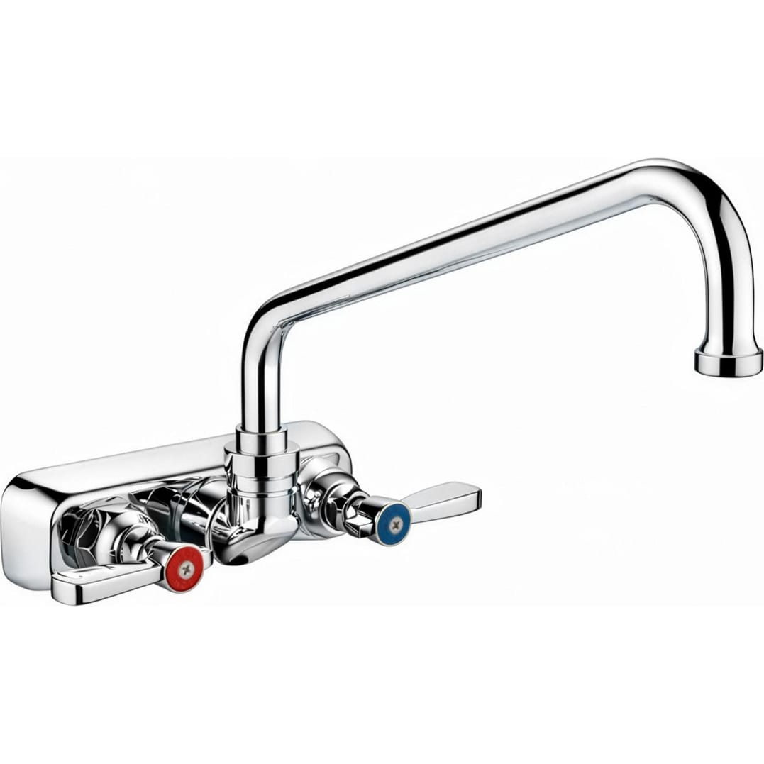 Whitehaus 1.5 GPM Wall Mounted Double Handle Laundry