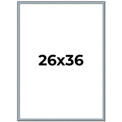 26x36 Frame Rustic Sky Blue Solid Wood Picture Frame | 0.75 Inch