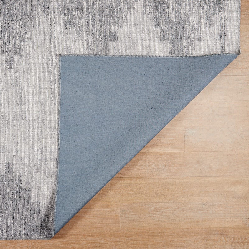 Terra by Obeetee Avalon Diamond Border Rug