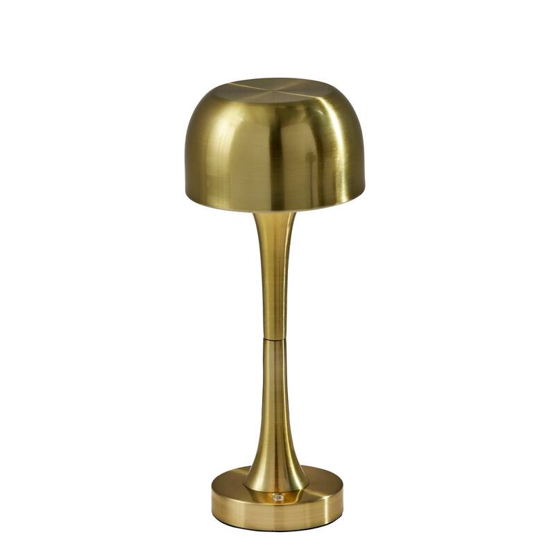 Jimmy LED Cordless Table Lamp - Antique Brass