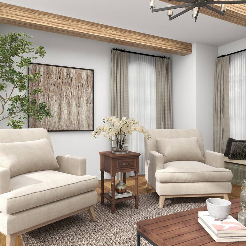 MDF Traditional Accent Table 29 x 16 x 16