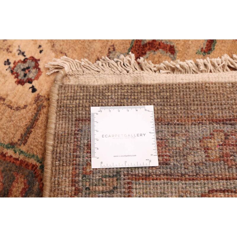 ECARPETGALLERY Hand-knotted Finest Agra Jaipur Light Brown Wool Rug - 8'0 x 10'1