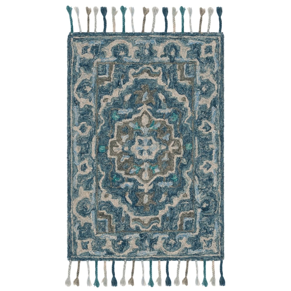 SAFAVIEH Handmade Aspen Corazon Boho Tribal Wool Rug