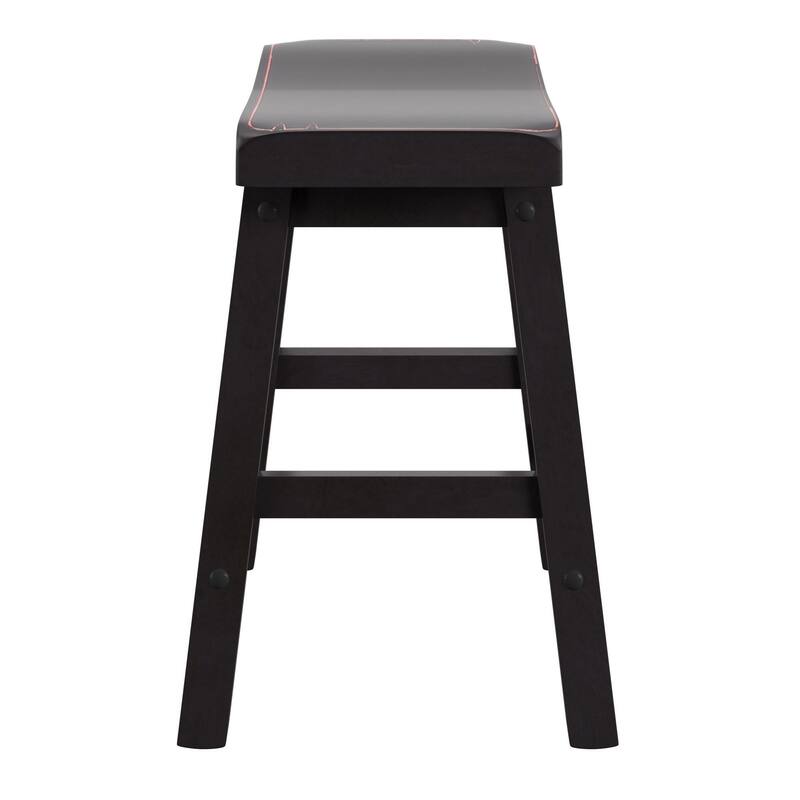 Salvador 18-in. Backless Saddle-seat Stools (Set of 2) by iNSPIRE Q Bold - Stool