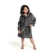 preview thumbnail 17 of 18, Sweet Kids 100% Polyester SUPER PLUSH Double Brushed Hooded Bathrobe - CROWN