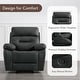 preview thumbnail 35 of 60, Lauren Manual Recliner Glider Rocker Chair for Living Room