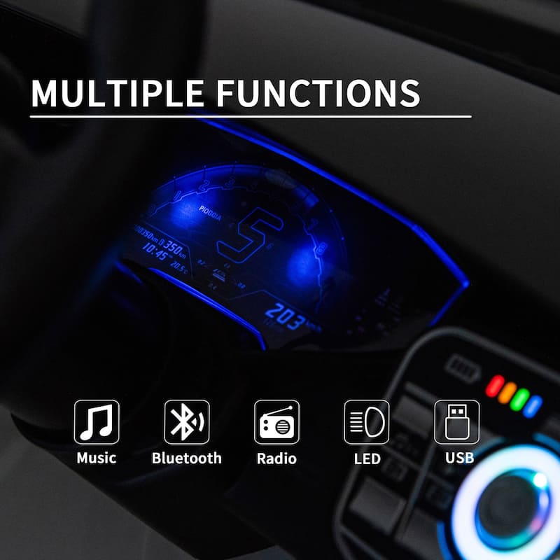 Lamborghini children's electric four-wheel four-wheel drive with remote baby seating toy car