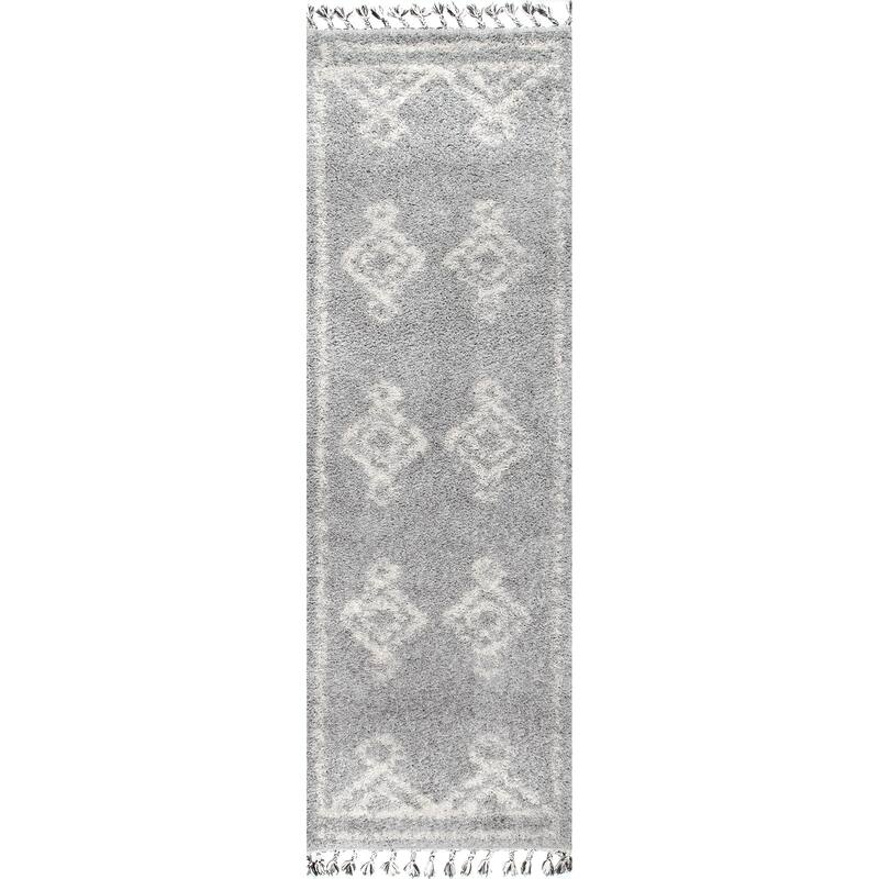 Nuloom Mackie Moroccan Tasseled Shag Area Rug