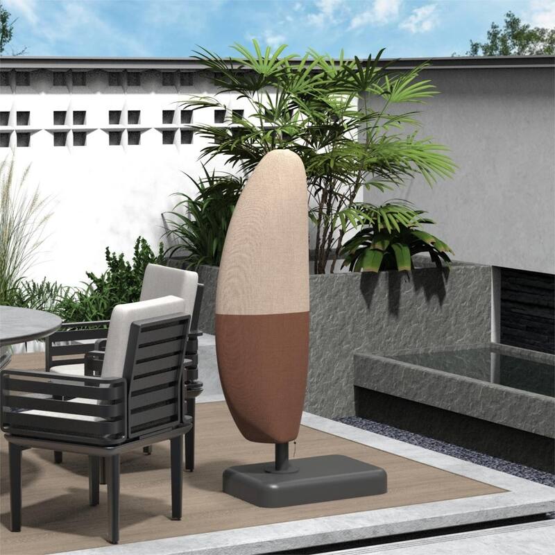 Direct Wicker All-weather Offset Patio Umbrella Canopy Cover