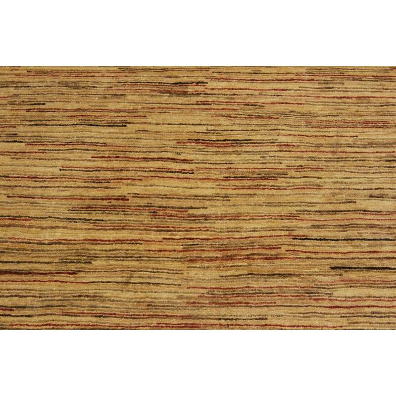 Boho Earthline Gabbeh Hand Knotted Wool Area Rug